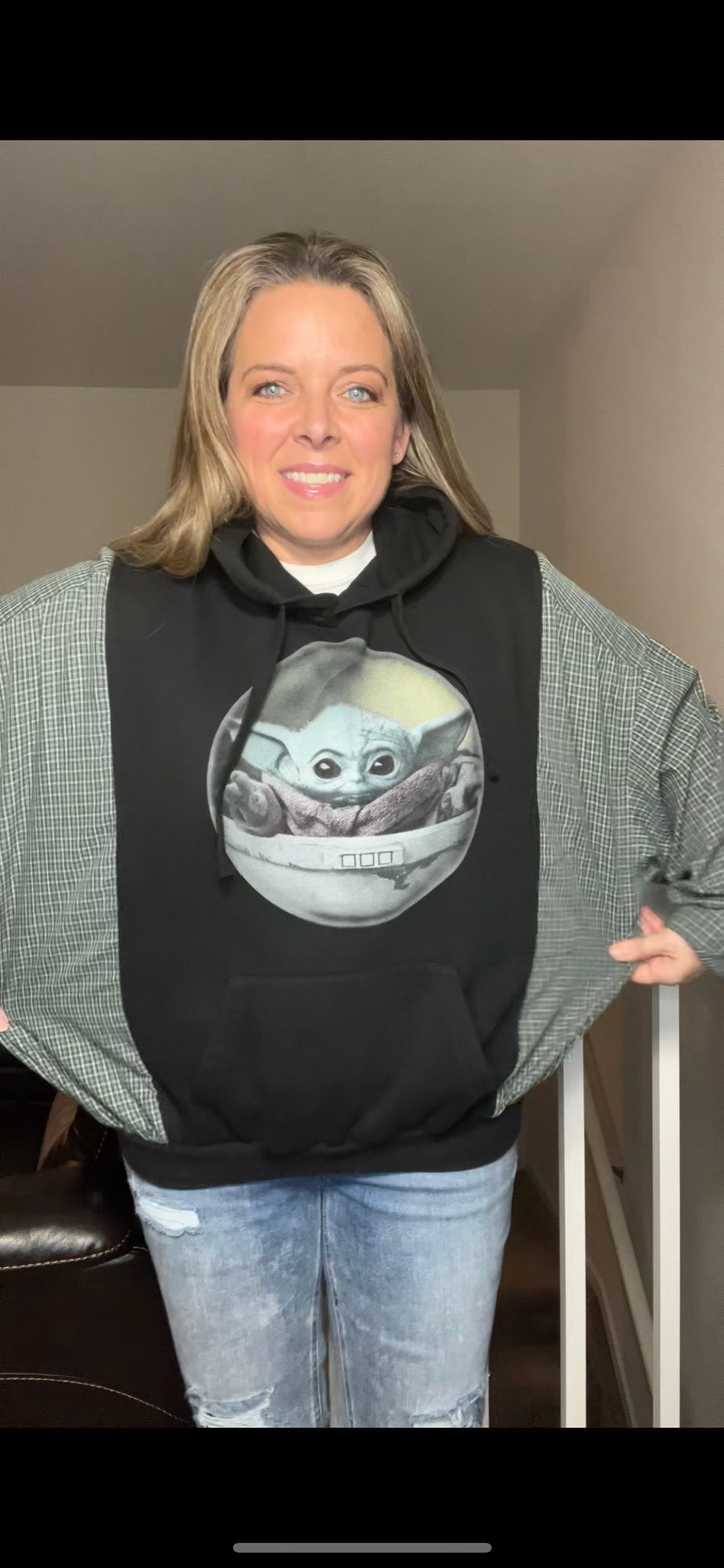 Baby Yoda - woman’s L/XL