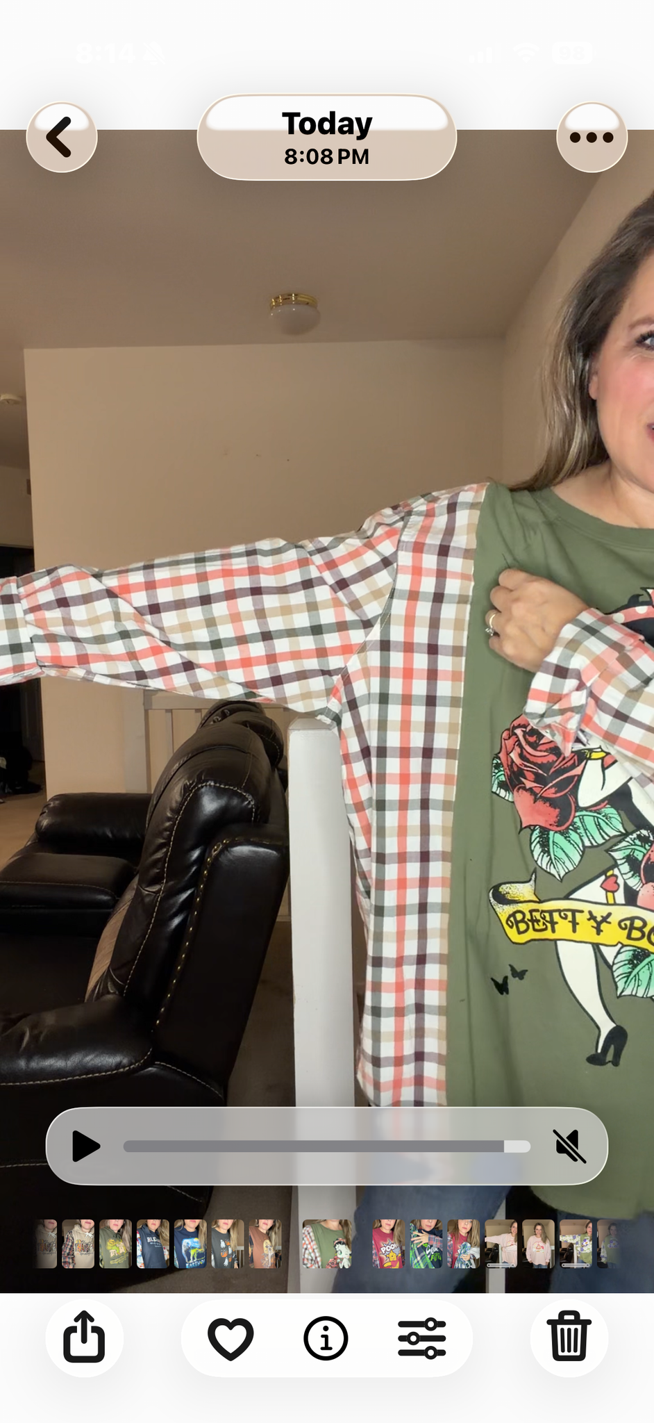 Upcycled Betty Boop - women's 5X T-shirt with cotton sleeves