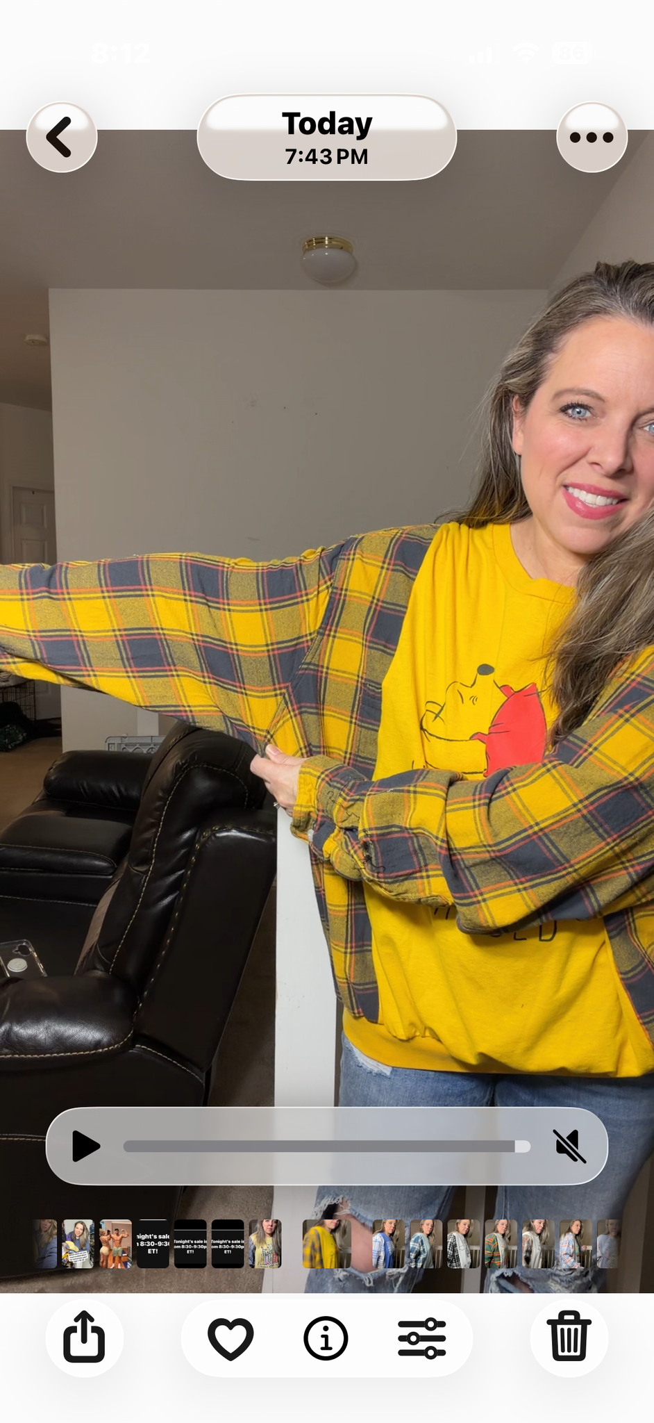 Upcycled Pooh Bed - women's 2X T-shirt with flannel sleeves ￼