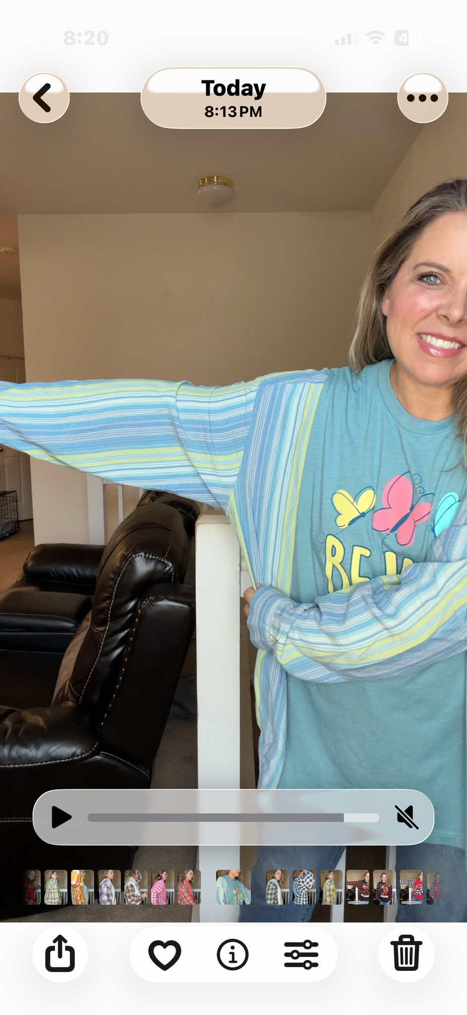 Upcycled Be Kind - women's 2X/3X T-shirt with cotton sleeves