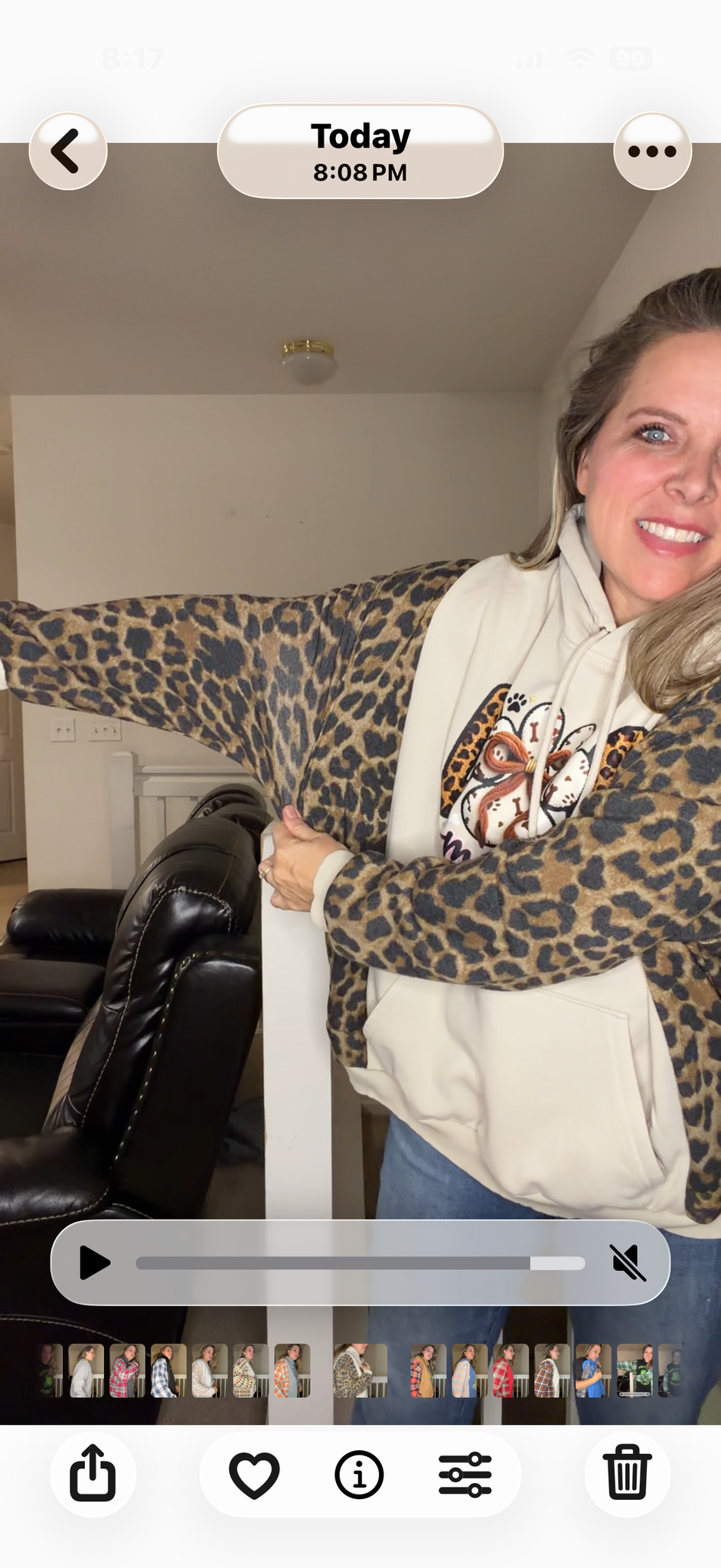 Upcycled Dog Mom - women's 2X midweight sweatshirt with stretch fleece sleeves